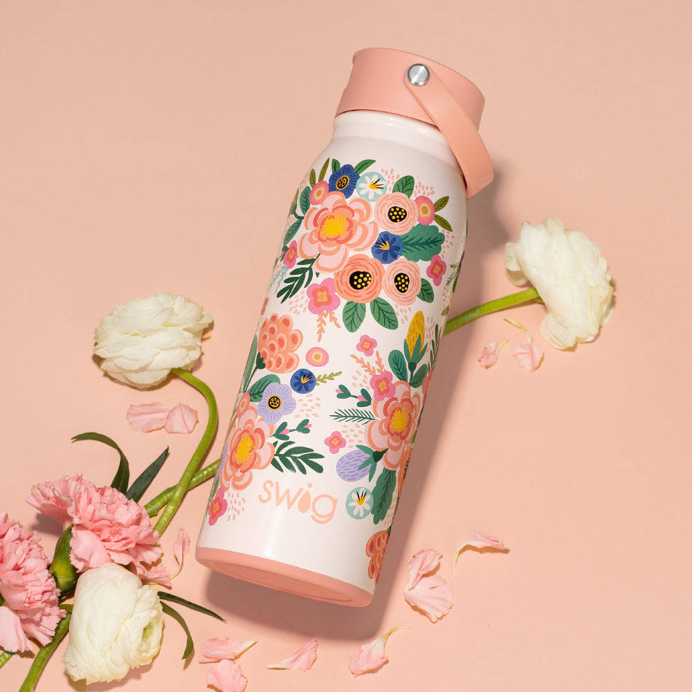 Botella Flip + Sip Full Bloom (36 oz)