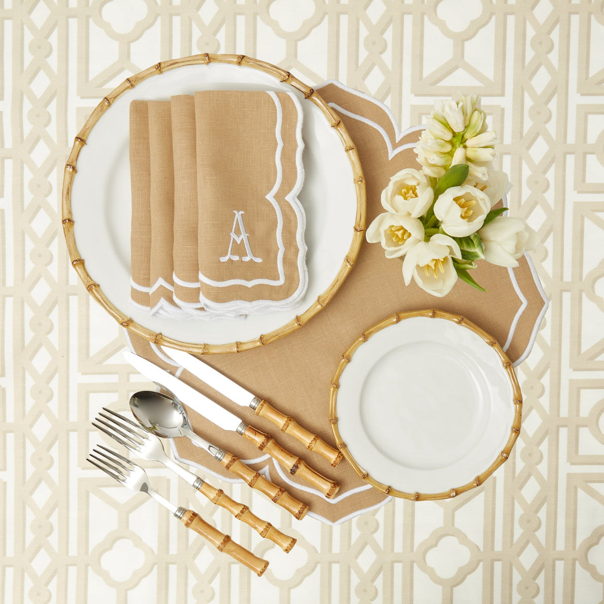 Nancy Bamboo Starter Plate (Set of 4)