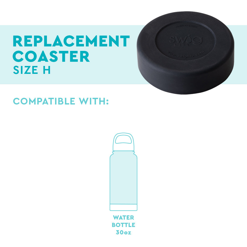 Posavasos de repuesto negro