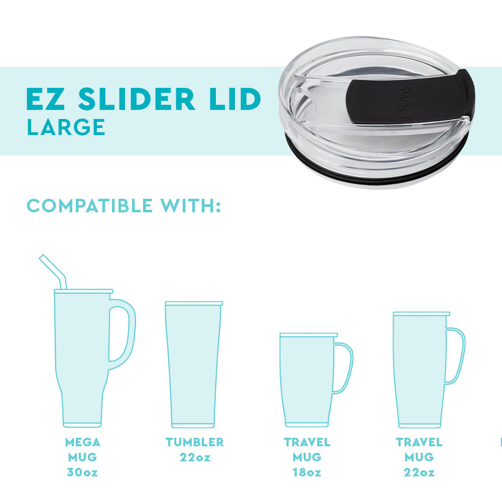 Black EZ Slider Lid