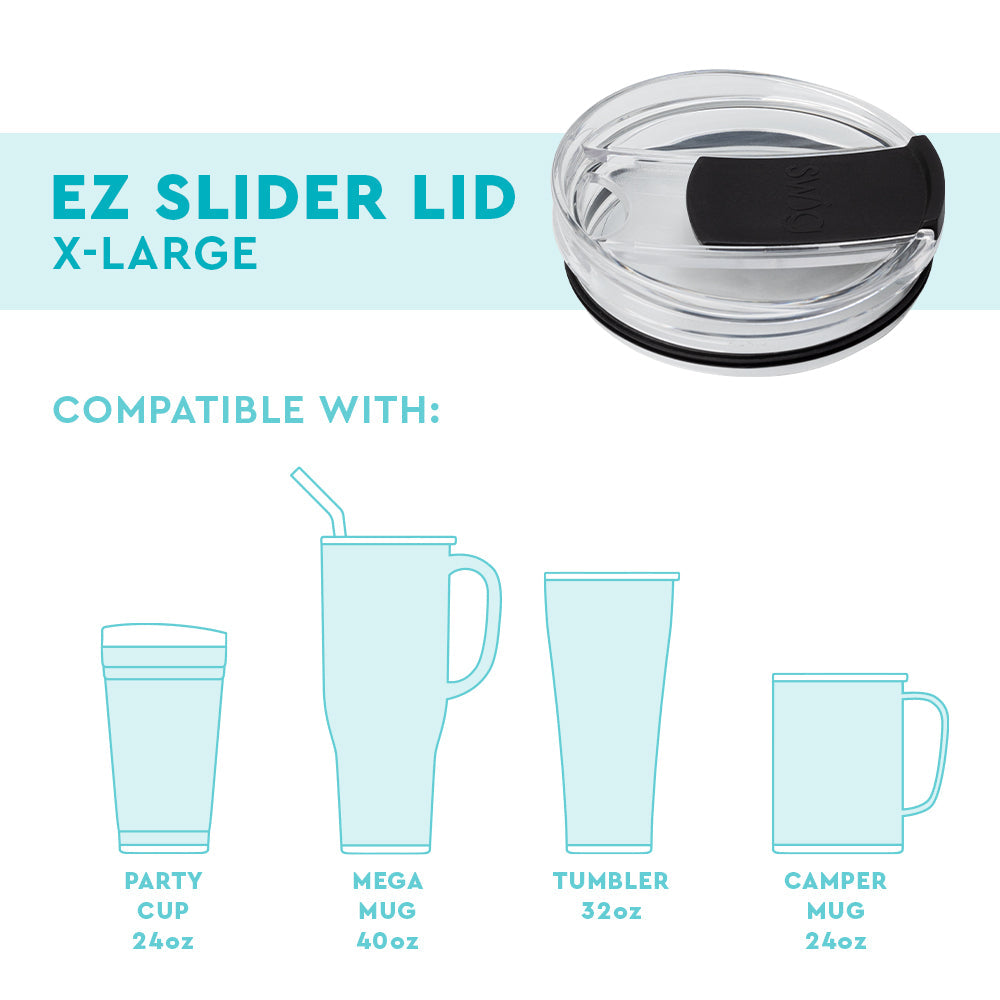Black EZ Slider Lid