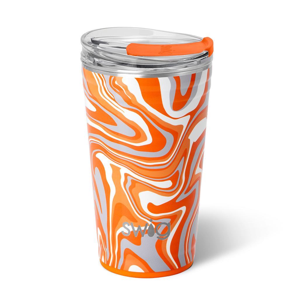 Vaso de fiesta naranja Fanzone (24 oz)
