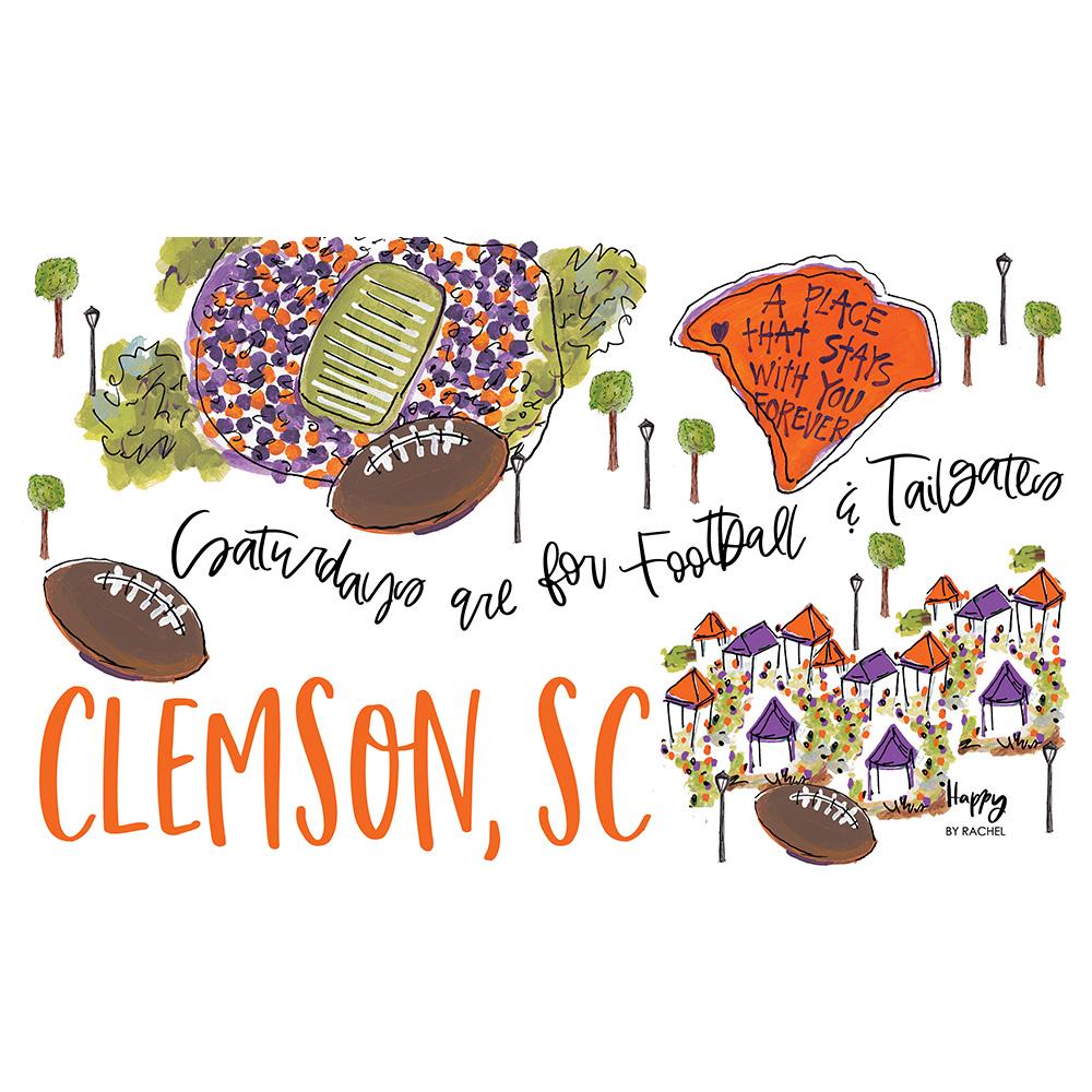 Copa de fiesta de los sábados en Clemson (24 oz)