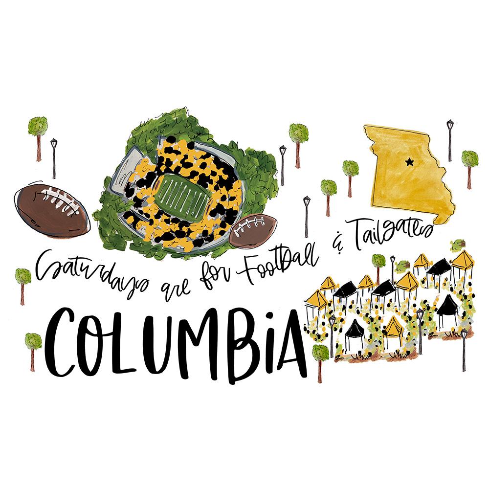 Día del partido en Columbia, MO