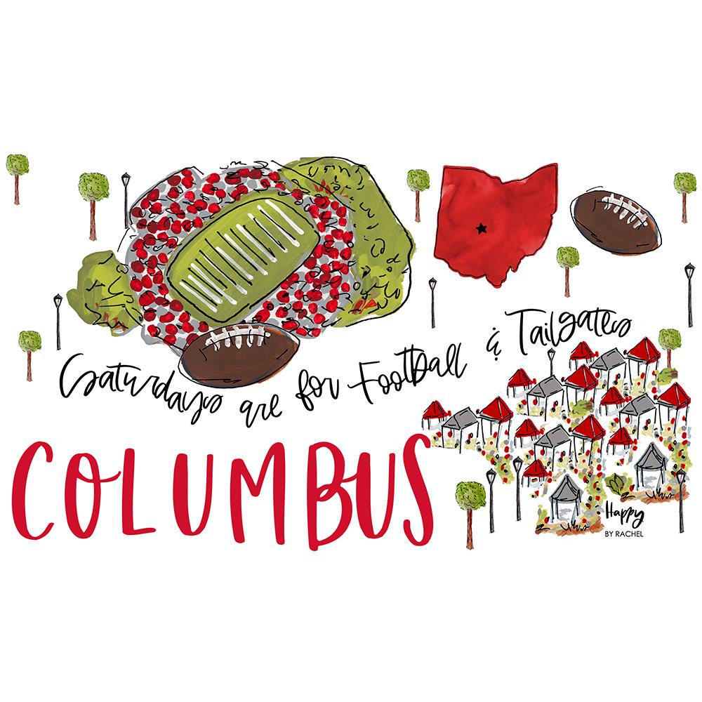 Mega taza de los sábados en Columbus (40 oz)