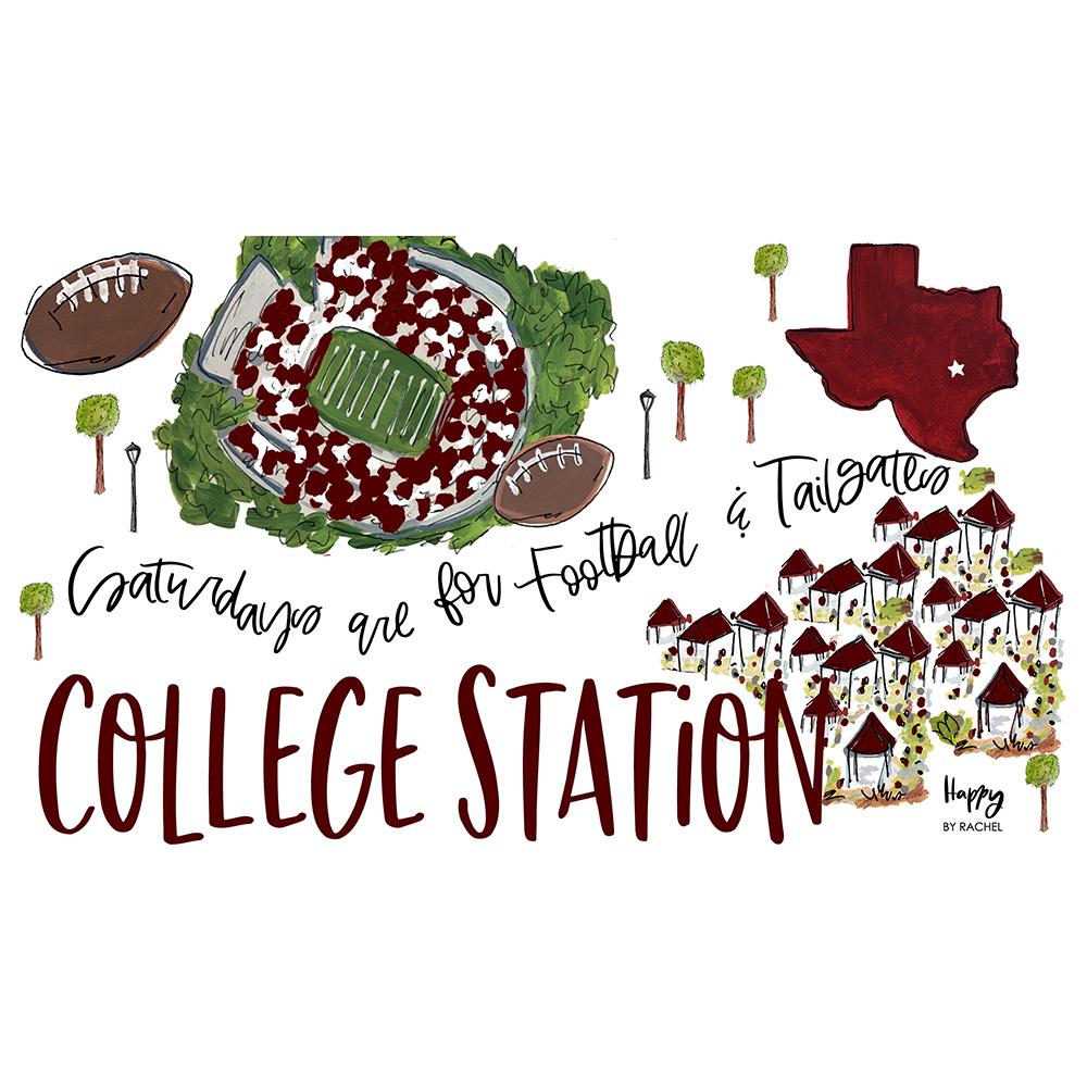 Conjunto para el día del partido en College Station