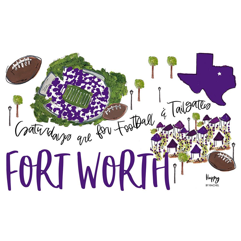 Vaso para fiestas de los sábados en Fort Worth (24 oz)