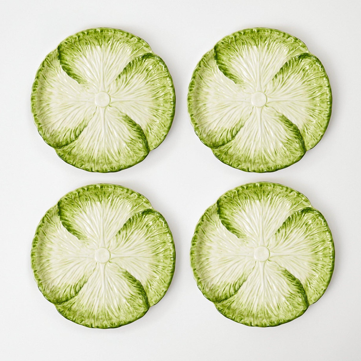 Capri Lettuce Starter Plate (Set of 4)
