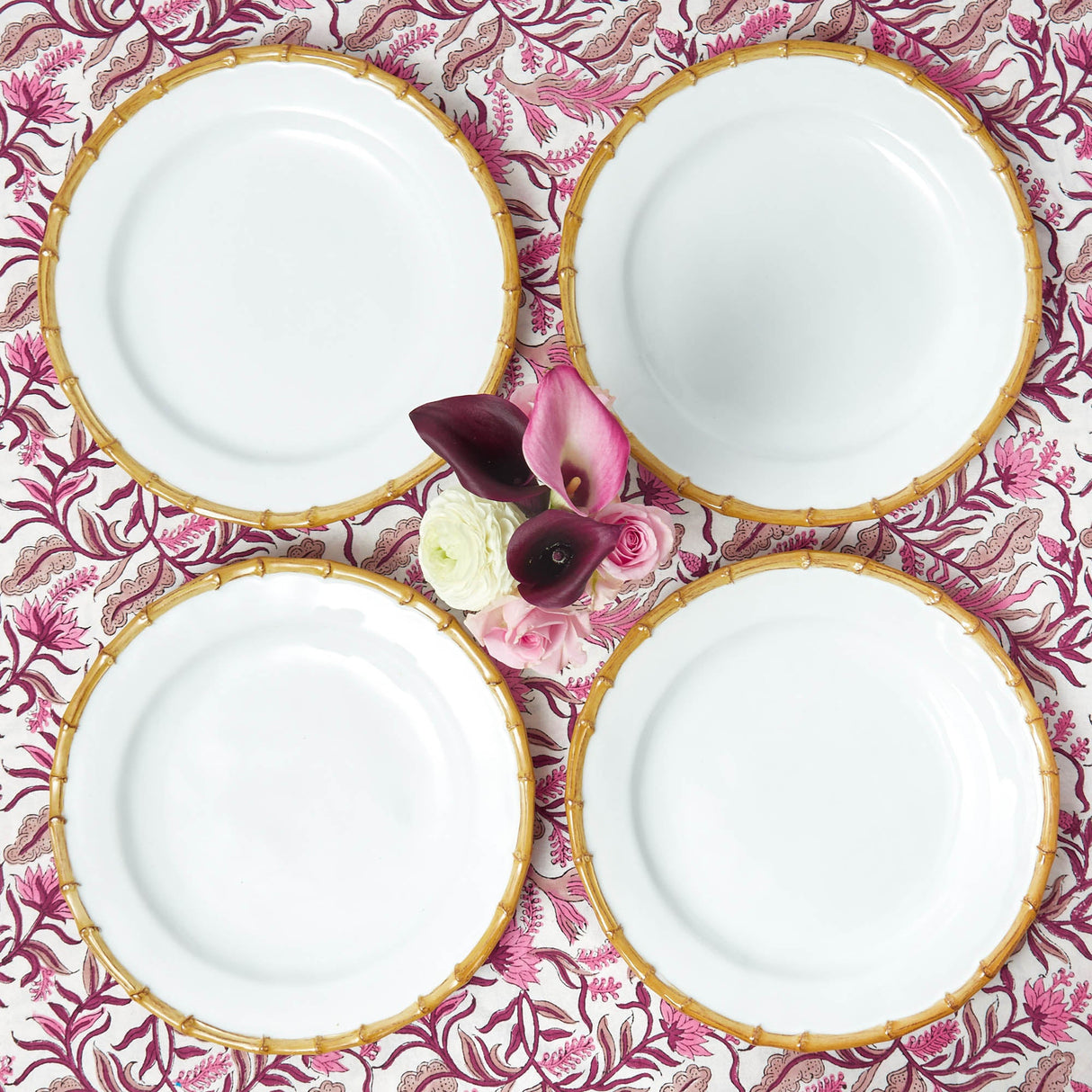 Nancy Bamboo Dinner Plate (Set of 4)