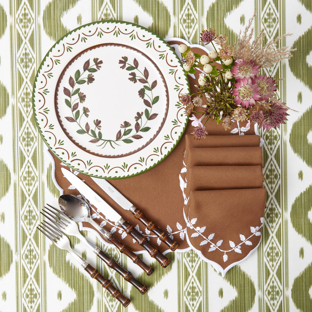 Chocolate Jospehine Dinner & Starter Plates (Set of 8)