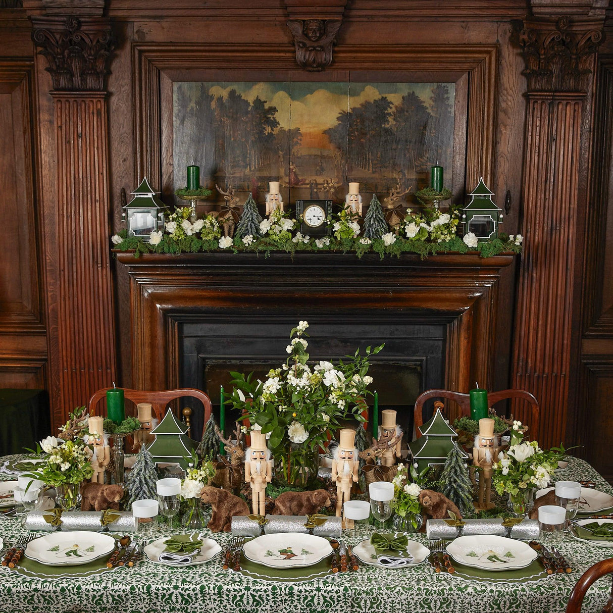 Heidi & Hans Skier Dinner Plate (Set of 4)