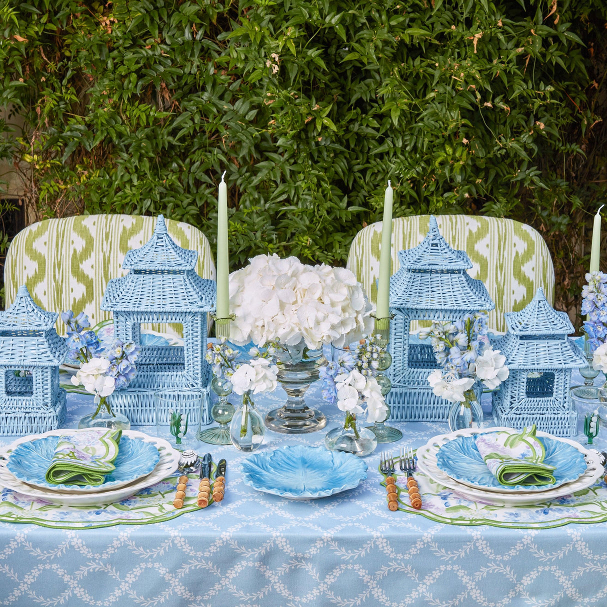 Serena Cabbage Starter Plate (Set of 4)