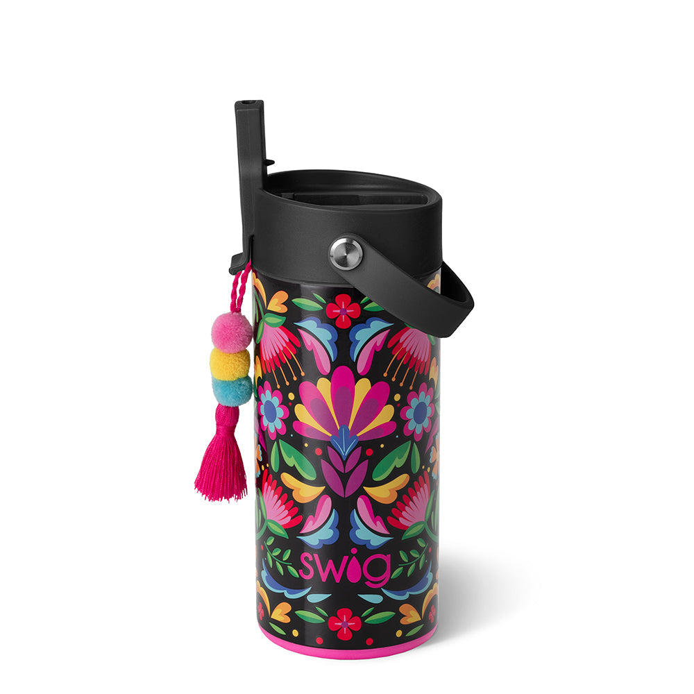 Vaso delgado Flip + Sip de Caliente (12 oz)