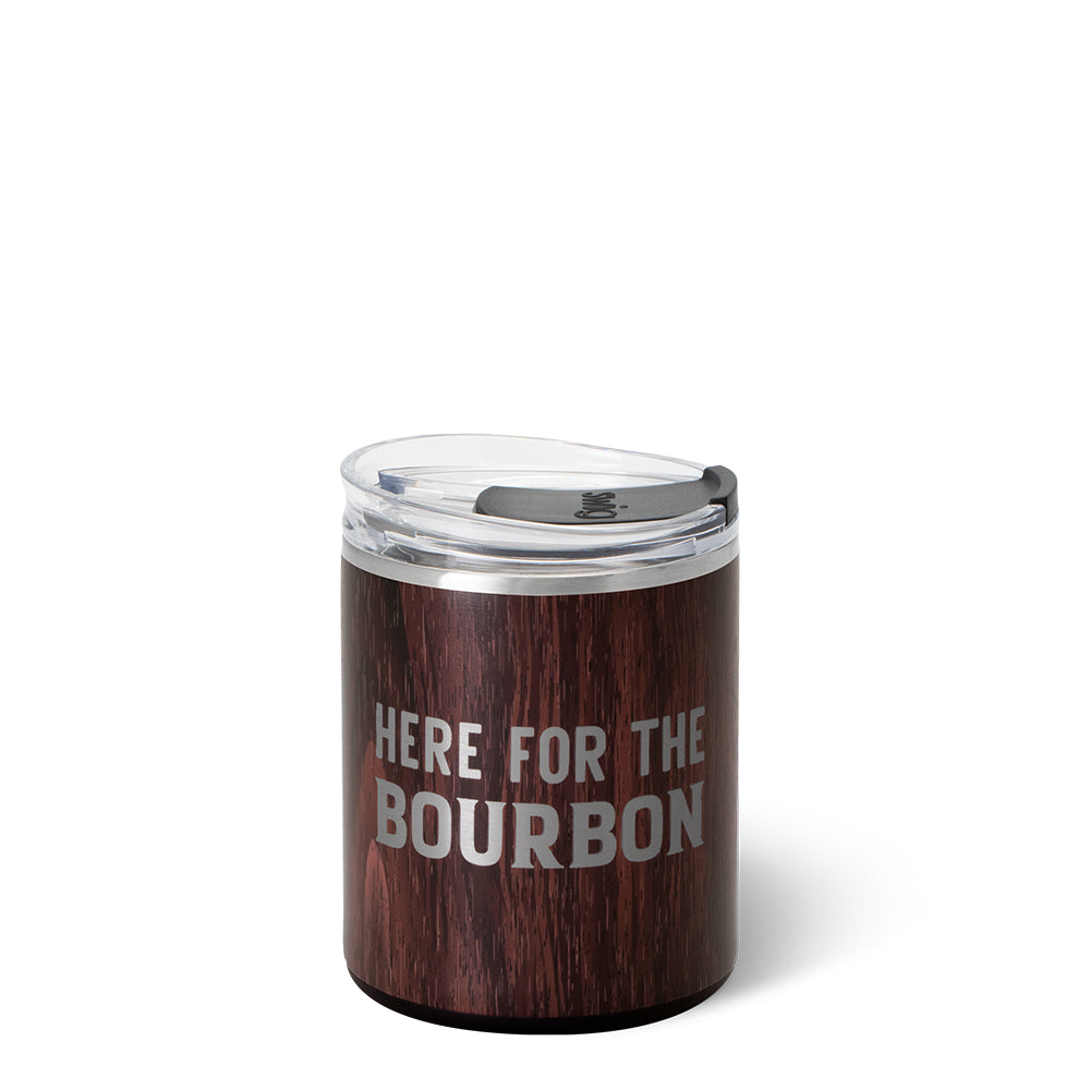 Aquí para el vaso Lowball de Bourbon (12 oz)