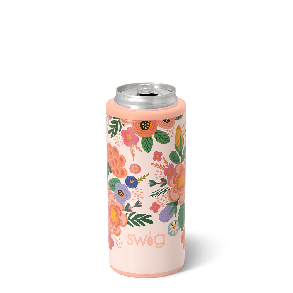 Enfriador de latas Skinny Full Bloom (12 oz)