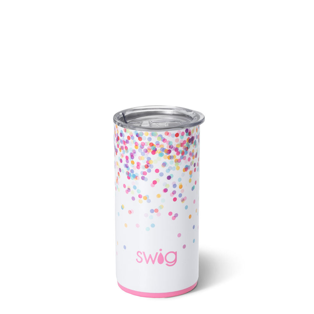 Vaso delgado de confeti (12 oz)
