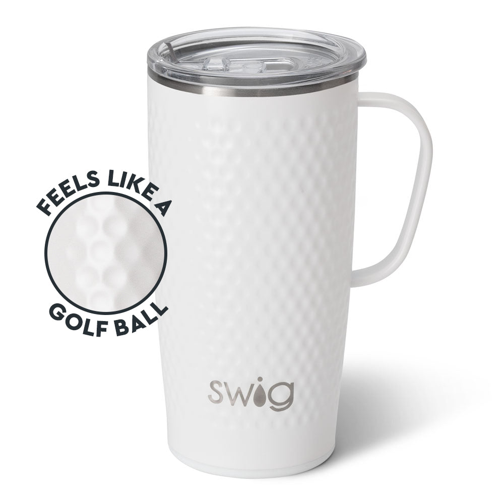 Taza de viaje con forma de pelota de golf (22 oz)