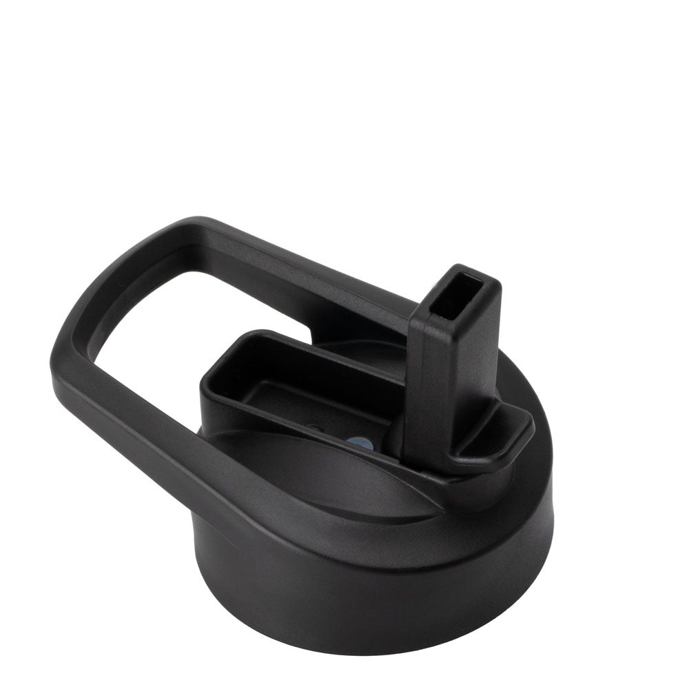 Tapa abatible negra + tapa para sorbos (botella de 30 oz)