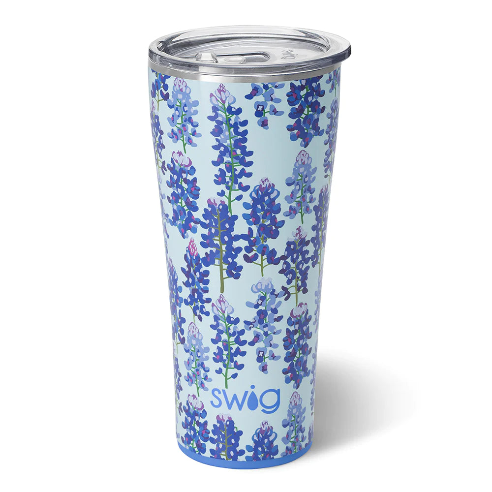 Vaso de vidrio Bluebonnet (32 oz)