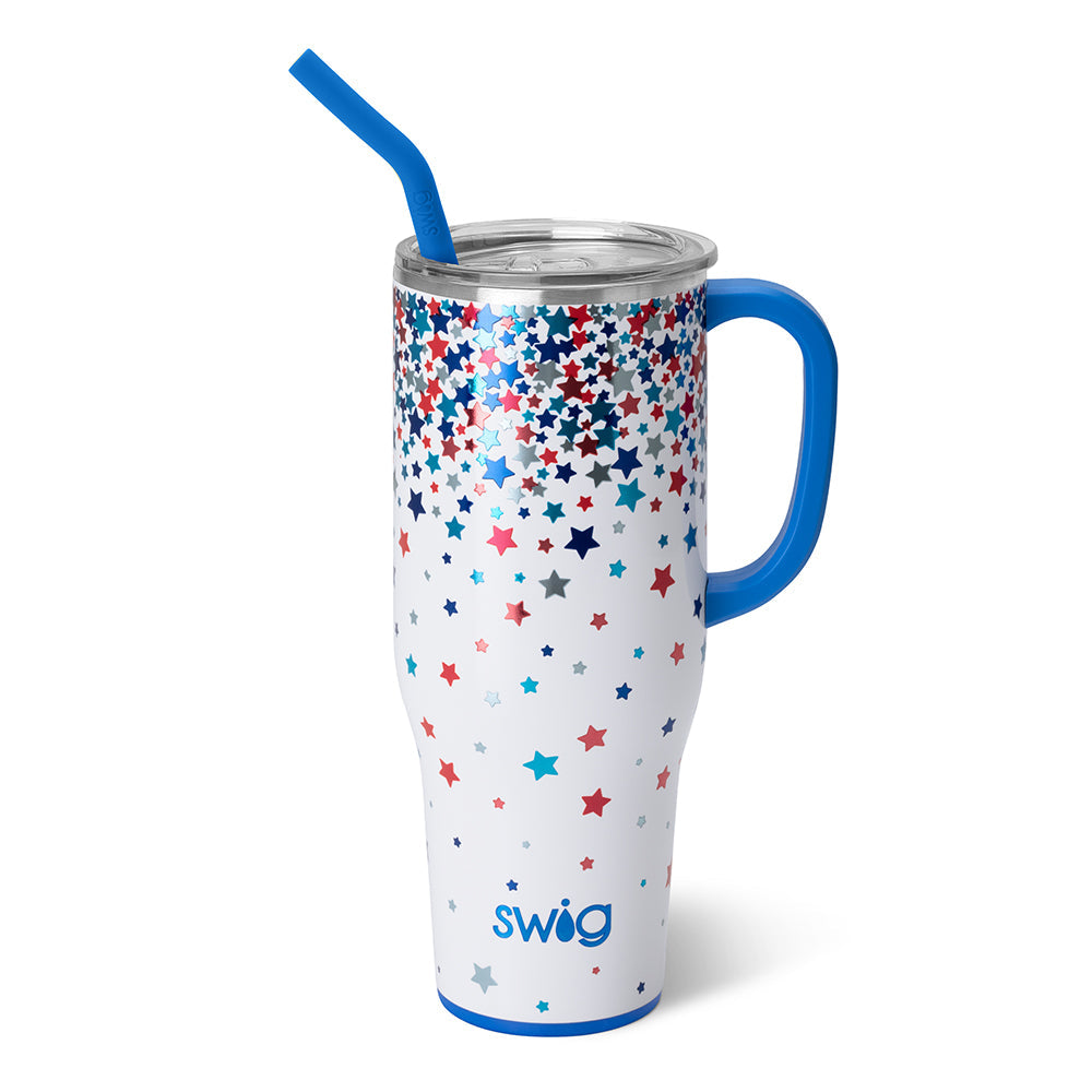 Taza gigante con estampado de estrellas (40 oz)