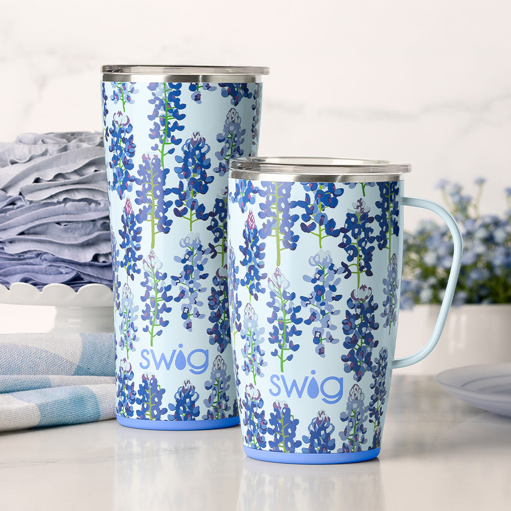 Vaso de vidrio Bluebonnet (22 oz)