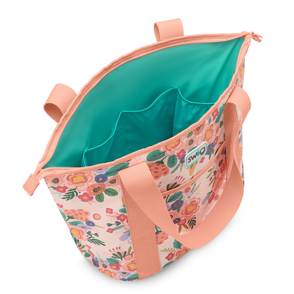 Bolsa de mano Zippi con diseño de flores