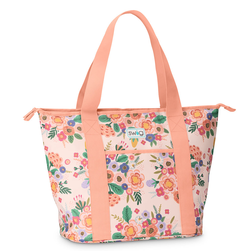 Bolsa de mano Zippi con diseño de flores