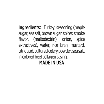 Maple Brown Sugar Turkey, 10 Sticks