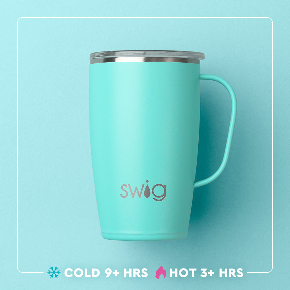 Taza de viaje dorada Glamazon (18 oz)