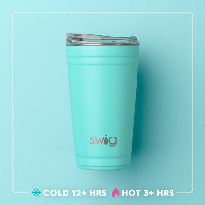 Fanzone Navy + Yellow Party Cup (24oz)