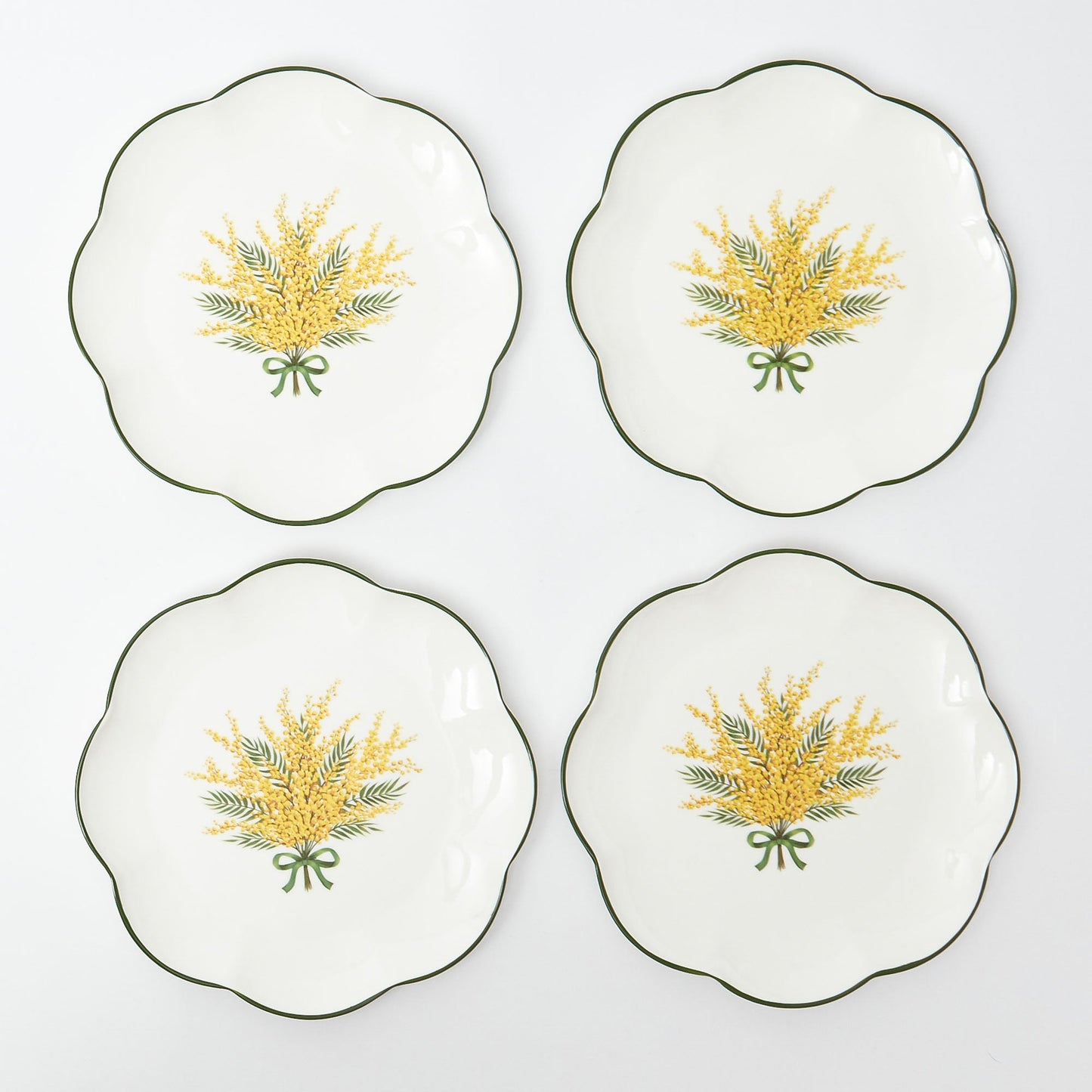 Mimosa Starter Plates (Set of 4)