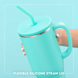 Taza gigante Fanzone Navy + Yellow (40 oz)