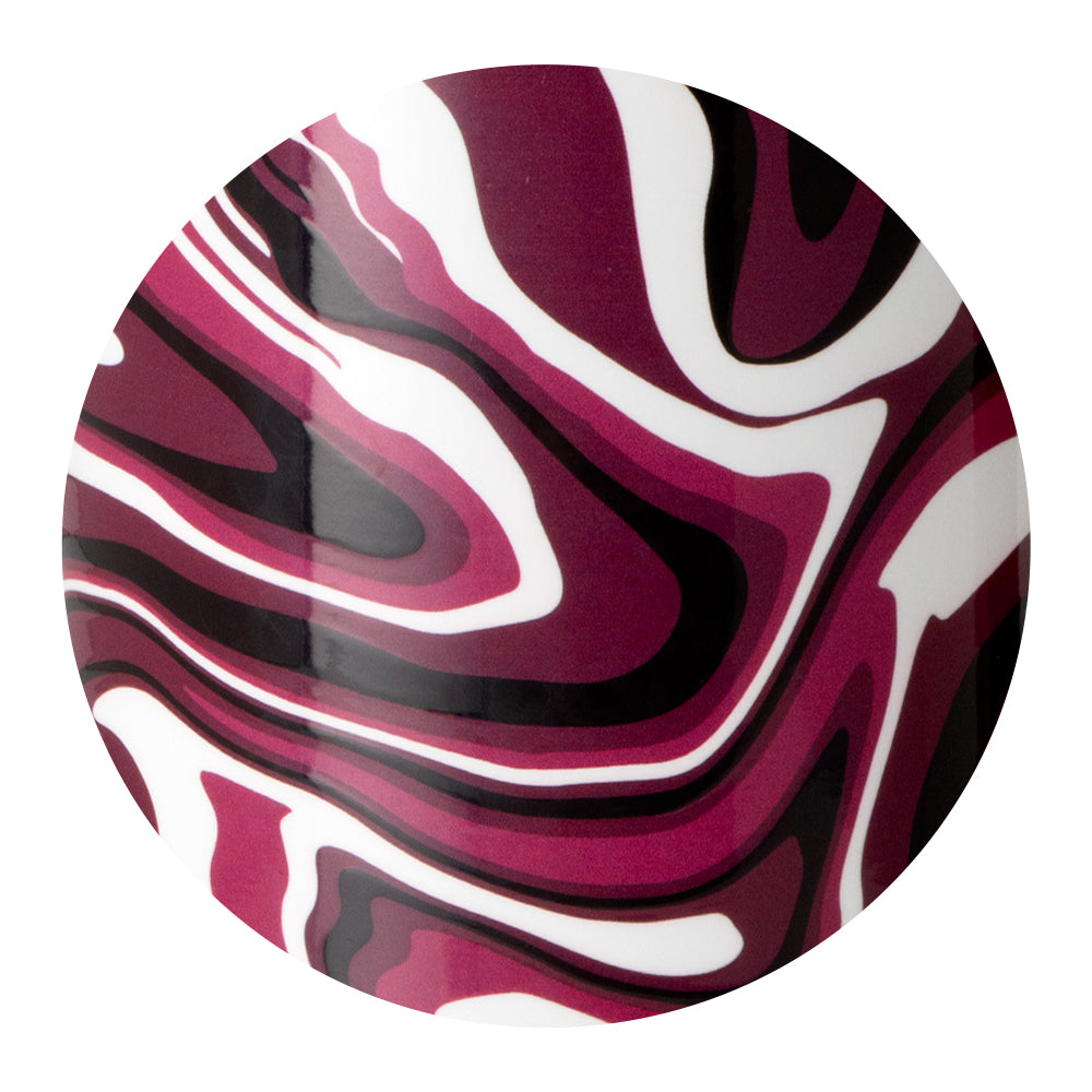 Fanzone Maroon + Black Straw Tumbler (32oz)