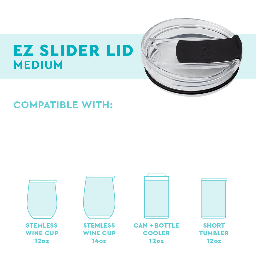 Black EZ Slider Lid