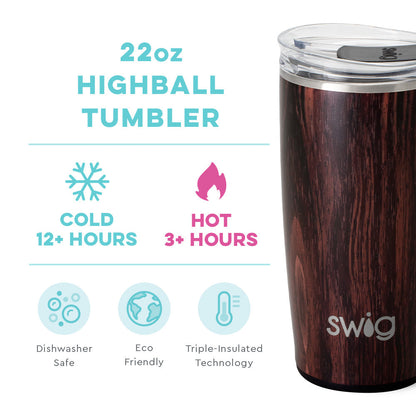 Bourbon Barrel Tumbler (22oz)