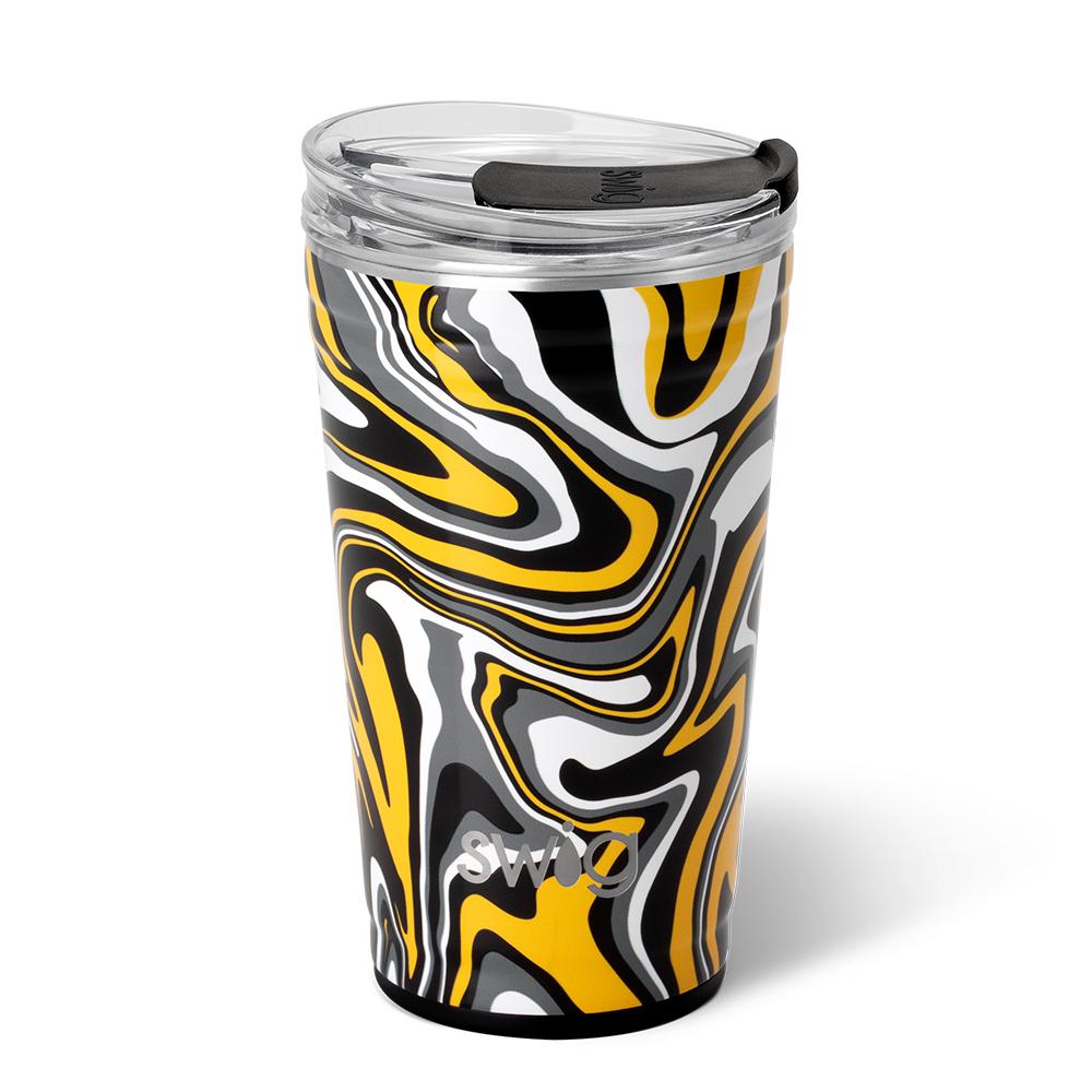 Fanzone Black + Yellow Party Cup (24oz)