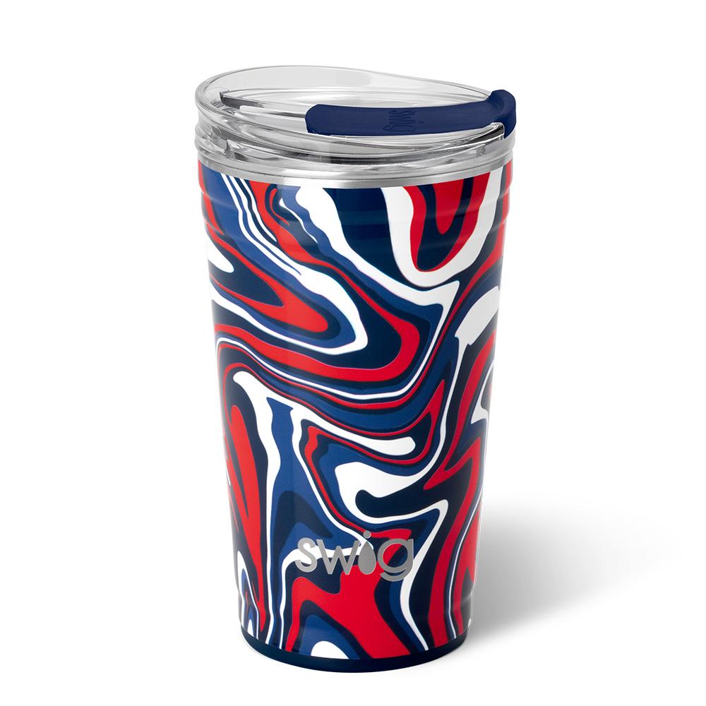 Fanzone Navy + Red Party Cup (24oz)