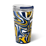 Fanzone Navy + Yellow Party Cup (24oz)