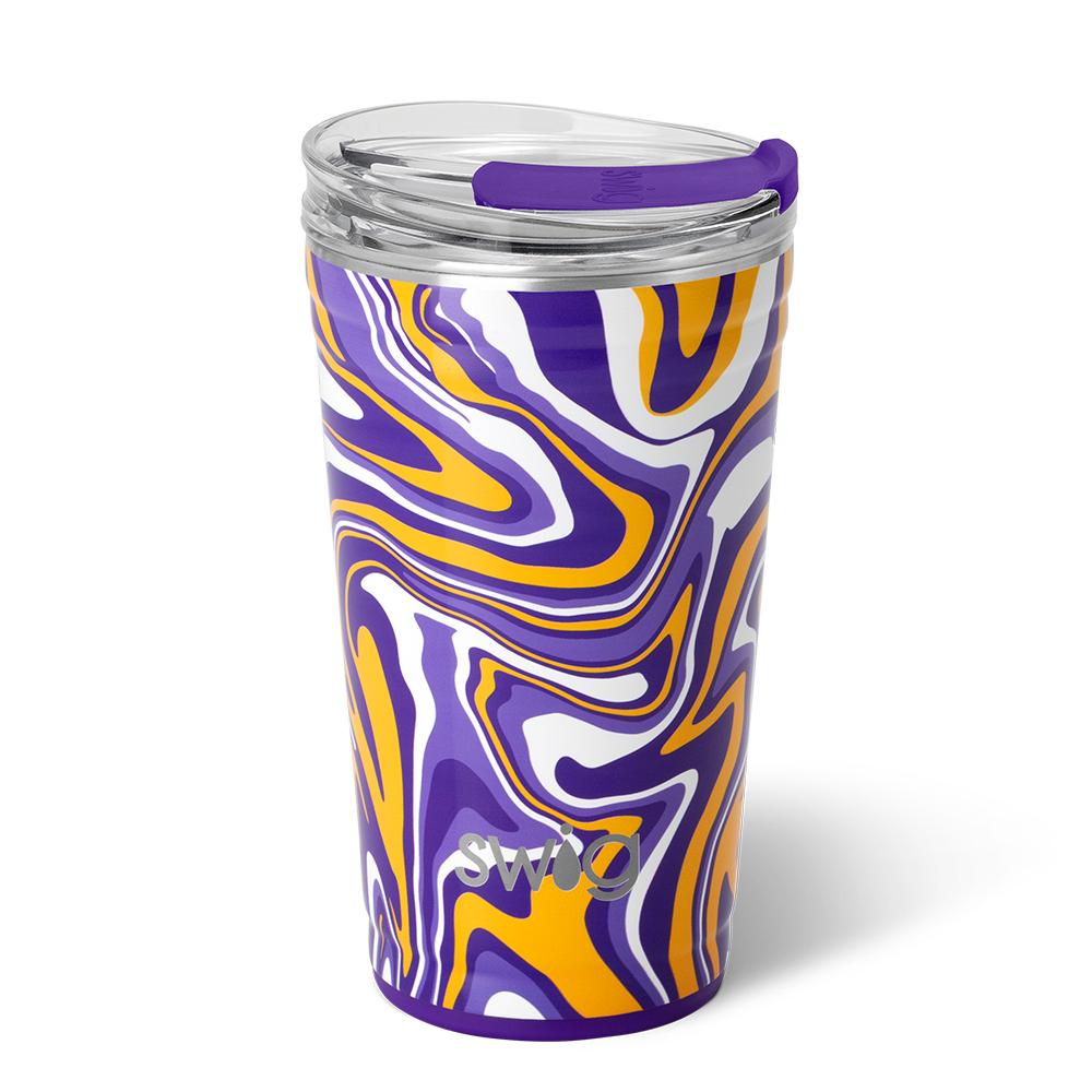 Fanzone Purple + Yellow Party Cup (24oz)
