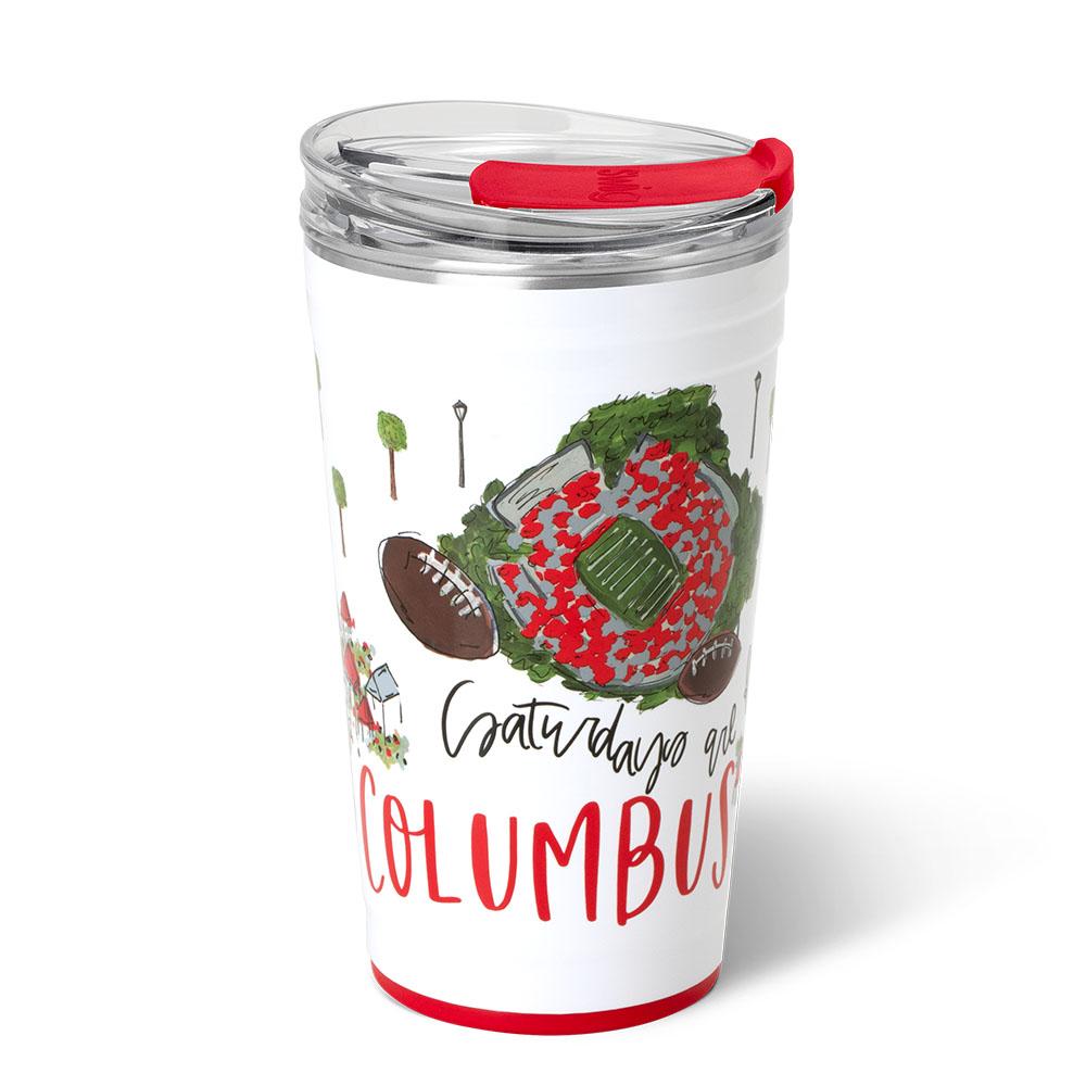 Vaso de fiesta de los sábados en Columbus (24 oz)