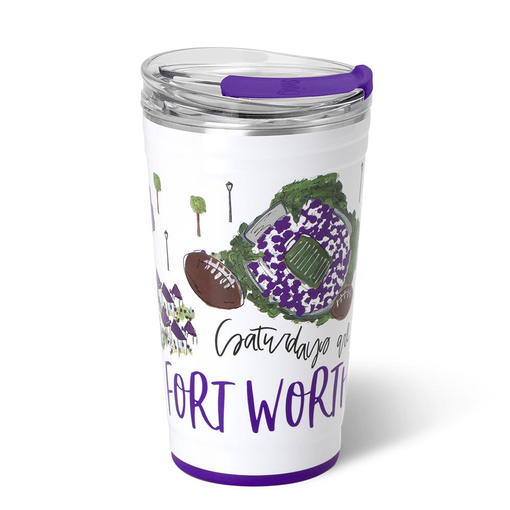 Vaso para fiestas de los sábados en Fort Worth (24 oz)