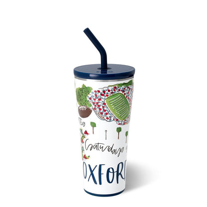 Saturdays in Oxford Straw Tumbler (32oz)