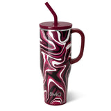 Taza gigante Fanzone Maroon + Black (40 oz)