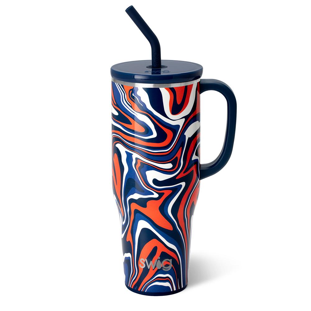 Taza gigante Fanzone Navy + Orange (40 oz)