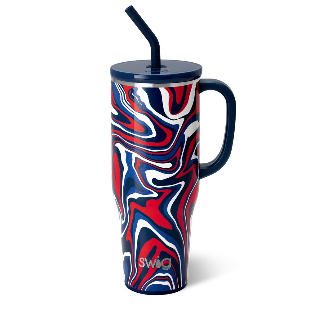 Taza gigante Fanzone Navy + Red (40 oz)