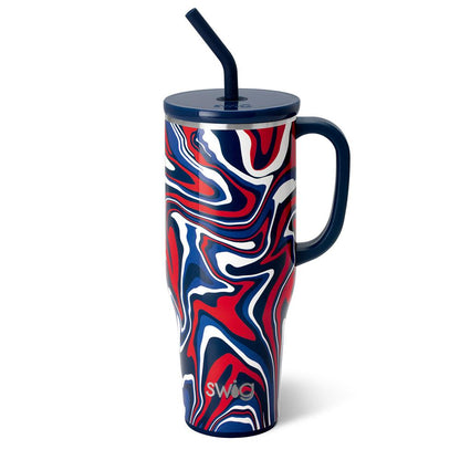 Taza gigante Fanzone Navy + Red (40 oz)