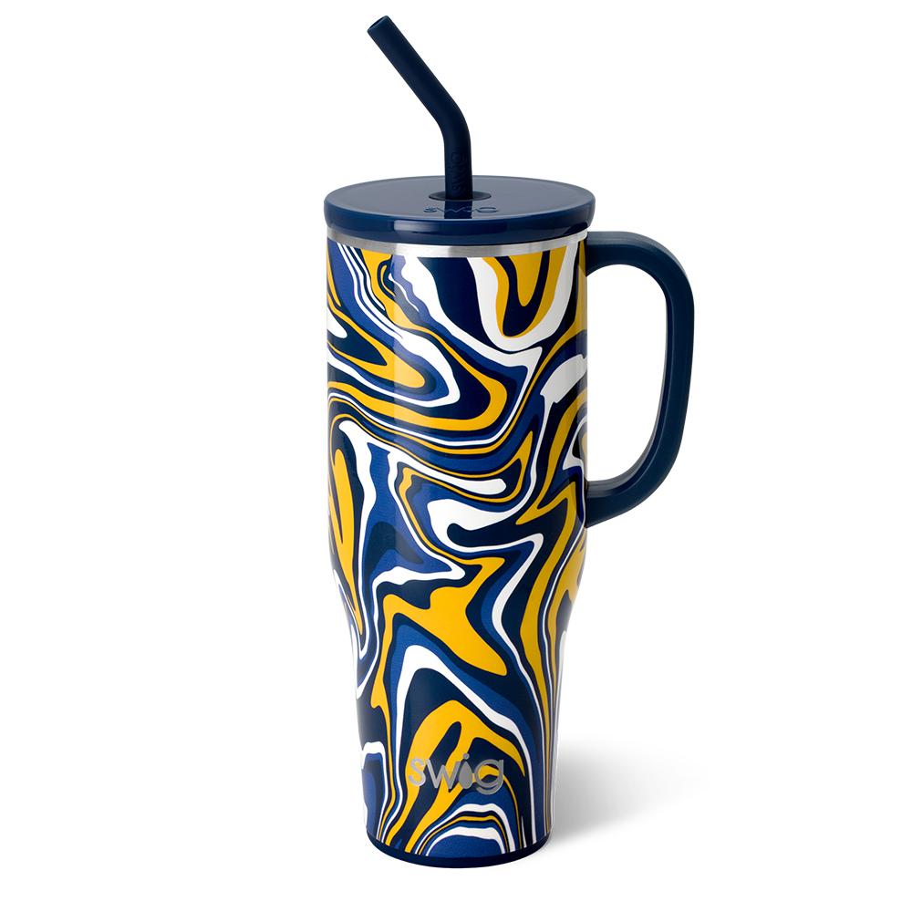 Taza gigante Fanzone Navy + Yellow (40 oz)