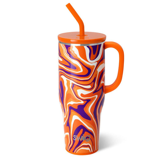 Taza gigante naranja y morada Fanzone (40 oz)