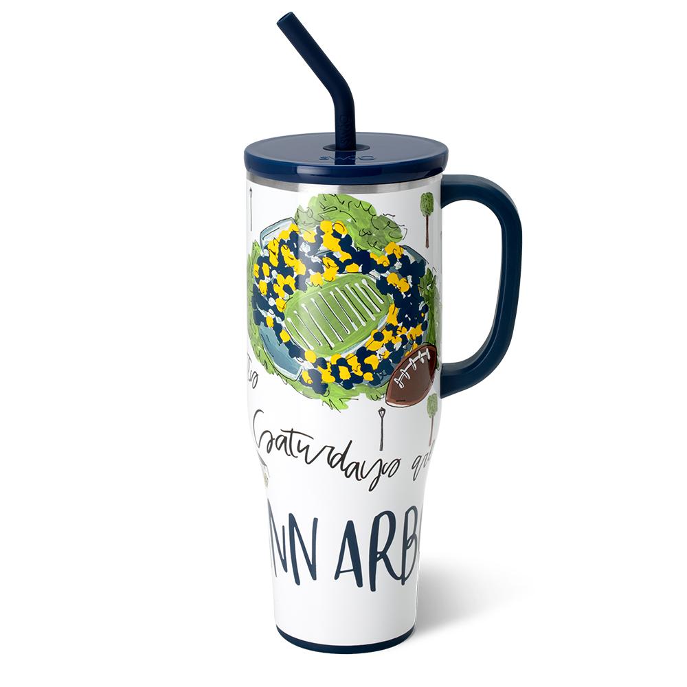 Saturdays in Ann Arbor Mega Mug (40oz)