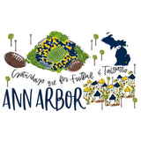 Vaso para fiestas de los sábados en Ann Arbor (24 oz)